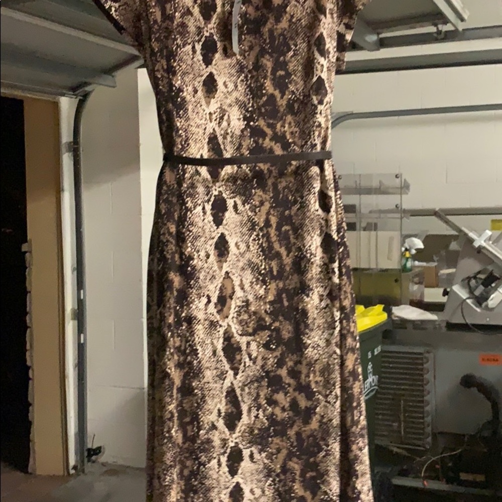 Python Print mid dress - Picture 6 of 6